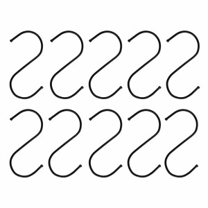 QUVIO Ophanghaken - 12 cm (h) - 10 stuks