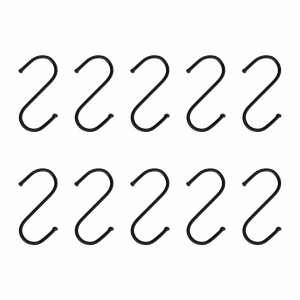 QUVIO Ophanghaken - 6,5 cm (h) - 10 stuks