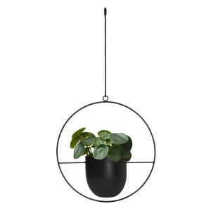 QUVIO Bloempot hangend - Metaal - Diameter pot 14 cm