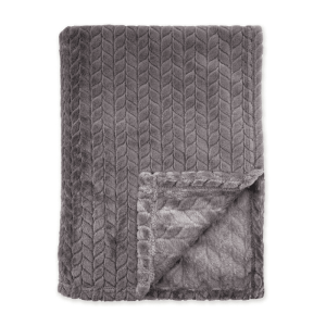 Bedsprei Twill Touch - Antraciet - 150x200cm Van Byrklund Microvezel - Dekbed-Discounter.nl