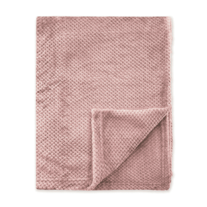 Bedsprei Bubble Cuddle - Oud Roze - 130x160cm Van Byrklund Microvezel - Dekbed-Discounter.nl