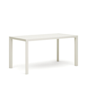 Kave Home Tuintafel 'Culip' 150 x 77cm, kleur Wit