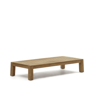 Kave Home Salontafel 'Forcanera' Teakhout, 153 x 76cm