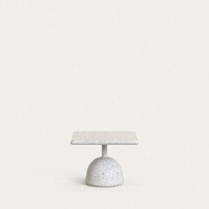 Kave Home Loungetafel 'Saura' Terrazzo, 48 x 48cm