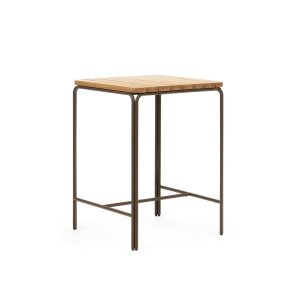 Kave Home Outdoor Bartafel 'Salguer' Acaciahout, 70 x 70cm
