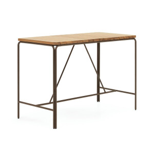 Kave Home Outdoor Bartafel 'Salguer' Acaciahout, 140 x 70cm