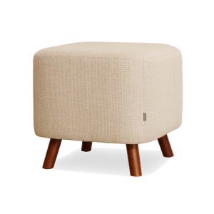 Julia poef beige - 44 x 44 cm
