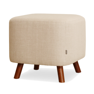 Julia poef beige - 44 x 44 cm