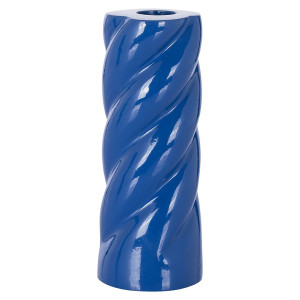 Richmond Kandelaar 'Sven' 15cm hoog, kleur Blauw