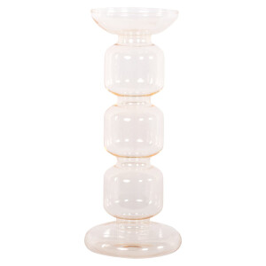 Richmond Kandelaar 'Rabia' Glas, 24cm
