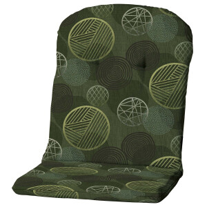 Tuinkussen hoge kuip   Circle green