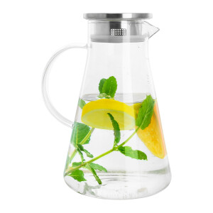 Krumble Karaf - Glas en aluminium - 1,8 liter