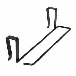 QUVIO Handdoekhouder - Metaal - 7,5 x 24,5 x 6,7 cm