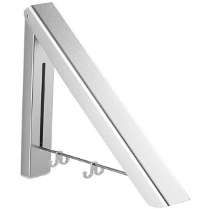 XIVADA Droogrek Lici - Inklapbaar - Aluminium - Droogrek muur - Zilver