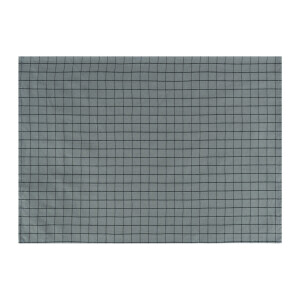 Krumble Theedoek met kleine blokjes - Katoen - Grijs