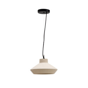 Kave Home Hanglamp 'Portol' Keramiek, kleur Beige
