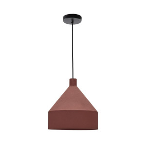 Kave Home Hanglamp 'Peralta' Terracotta look, Ø30cm