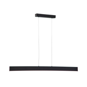 Kave Home Plafondlamp 'Boadella' 100cm, kleur Zwart