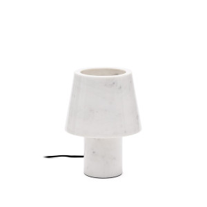 Kave Home Tafellamp 'Alaro' Marmer, 27cm hoog