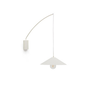 Kave Home Wandlamp 'Kally' Draaibaar, kleur Beige