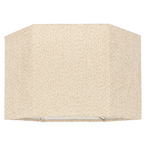 Richmond Lampenkap 'Miley' Bouclé, 40 x 46cm, kleur Zand