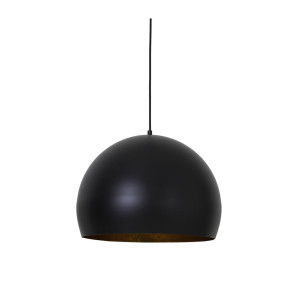 Light & Living Hanglamp 'Jaicey' 45cm, mat zwart-goud
