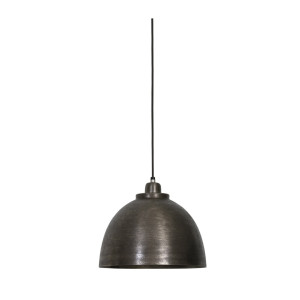 Light & Living Hanglamp 'Kylie' 30cm, donker ruw nikkel