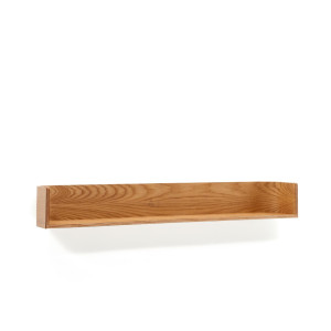 Kave Home Wandplank 'Octavia' Essenhout, 120cm