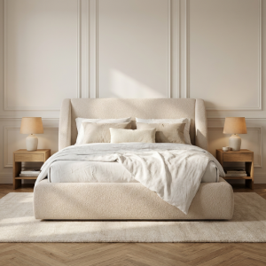 2-Persoons Boxspring Met Opbergruimte - Milano - Beige - Beige 180x200 Cm - - Inclusief Topper - Dekbed-Discounter.nl