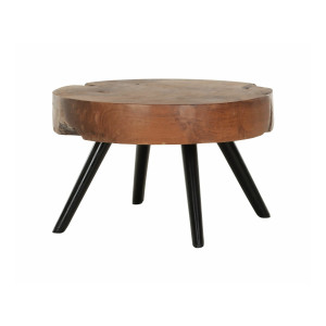 MUST Living Salontafel 'Disk' Teakhout, 60cm