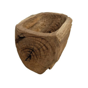 MUST Living schaal 'Kelud' Teakhout