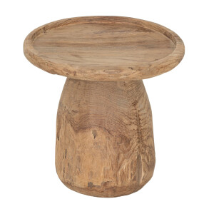 MUST Living Bijzettafel 'Tambora' Teakhout, Ø50cm