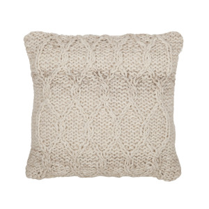 MUST Living Kussen 'Dolomite' 45 x 45cm, kleur Ivory