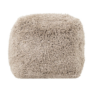 MUST Living Poef 'Celeste' kleur Taupe