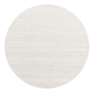 MUST Living Rond Vloerkleed 'Nirvana' 150cm, kleur Ivory