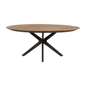 DTP Home Ronde Salontafel 'Metropole' Teakhout, 90cm