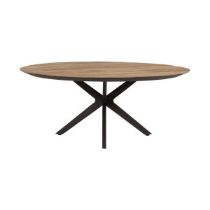 DTP Home Ronde Salontafel 'Metropole' Teakhout, 90cm