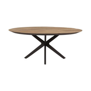 DTP Home Ronde Salontafel 'Metropole' Teakhout, 90cm