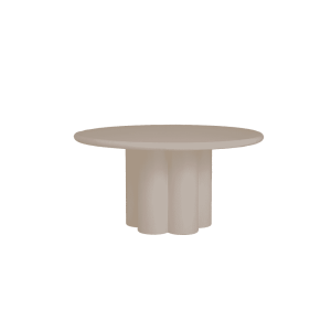 Tower Living Ronde Bijzettafel 'Mello' 60cm, kleur Beige