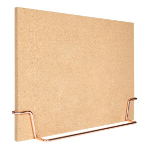 QUVIO Memobord / Kurkbord - 6,5 x 32 x 23 cm