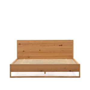 Kave Home Bed 'Alguema' Eiken, 180 x 200cm