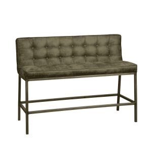 Tower Living Barbank 'Vasco' 110cm, kleur Groen (zithoogte 67cm)