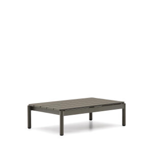 Kave Home Outdoor Salontafel 'Sorells' 91 x 57cm, kleur Donkergroen