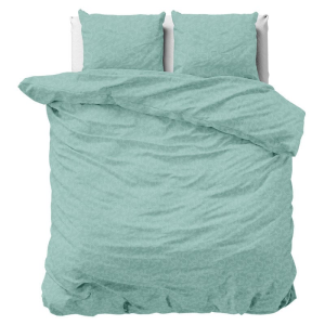 Dekbedovertrek Gaia Mint LitsJumeaux (240x220 Cm) Groen Microvezel Patroon Zensation - Overtrek - 240x220 Cm (Lits-Jumeaux) - Zensation - Dekbed-Discounter.nl
