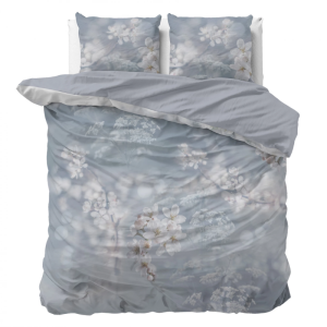 Dekbedovertrek Frost Nature LitsJumeaux (240x220 Cm) Groen Microvezel Bloemen Sleeptime Essentials - Overtrek - 240x220 Cm (Lits-Jumeaux) - - Dekbed-Discounter.nl