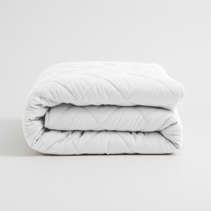 1+1 Gratis Wasbaar Easy Dekbed Zonder Overtrek - Zonder Overtrek - Percale Katoen - Wit - Dekbed-Discounter.nl