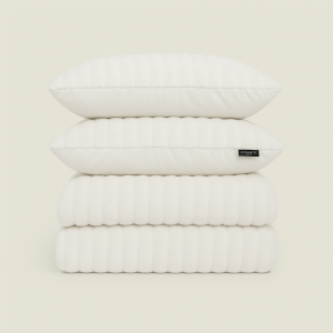 Dekbedovertrek Rabbit Bubble - Off White - Eenpersoons (140x200 Cm) - - - Zydante - Dekbed-Discounter.nl