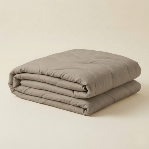 Sale: -50% | Wasbaar Easy Dekbed Zonder Overtrek - Zonder Overtrek Wave Uni - Taupe - Dekbed-Discounter.nl