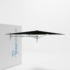 Paraflex muurparasol 230x230cm Neo arm   (Black)