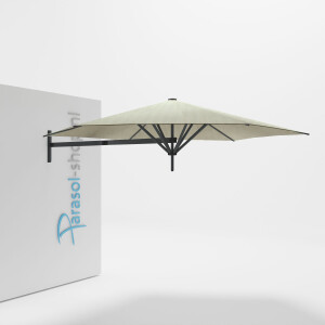 Paraflex muurparasol 300cm zwarte Neo arm   (Apio)